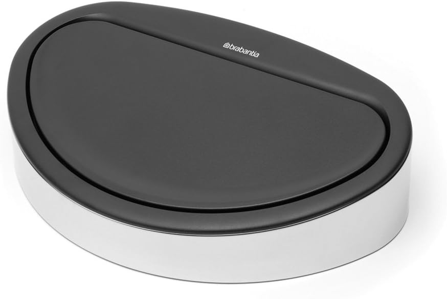 Brabantia Touch Bin Twin Bin Replacement Lid Brilliant Steel 40 Litre
