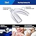 Mouth guard for grinding teeth BPA Latex Free Moldable Custom Dental Night Guards for teeth grinding, FDA Approved, Upper & Lower Teeth, 3-in-1 Multi-Purpose Teeth Whitening Tray Mouth Guard 2 Sizes
