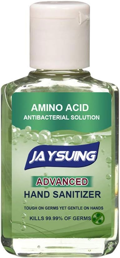 Kitt Amino Acid Hand Sanitizers, Portable Refreshing Hand Soap Gel to Instant Skin Cleansing, Non-irritating Hand Sanitizer Gel, Disposable Hand Sanitizer Gel for Adults & Children (50ml) (50ML)