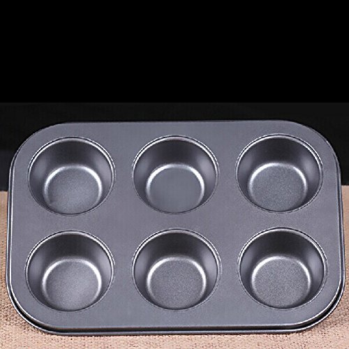 Onefa 6 Pieces Silicone Chocolate Molds Reusable Cavity Candy Mold Free Baking Supplies Tools for Making Chocolates Hard Candies Gummy Gumdrop Jelly Desserts Ice Cube Candles Soap Pudding