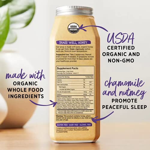 Maty's Organic Nighttime Cough Syrup, Made with Organic Honey