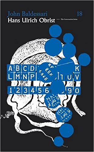 Hans Ulrich Obrist John Baldessari The Conversation Series Volume 18 Obrist Hans Ulrich Baldessari John 9783865605009 Amazon Com Books