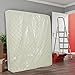 [2-Pack 5-Mil] HOMEIDEAS Mattress Bag (Queen/King) for Moving and Storage Transparent Mattress Disposal Bag - Heavy Duty & Tear Resistant