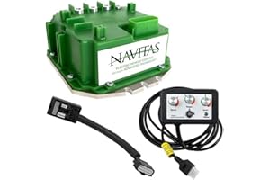 WILD ABOUT CARTS E-Z-GO TXT Navitas 440-Amp 48-Volt Shunt Controller Kit with Bluetooth (Years 2010-Up)