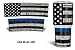 USA Tuff Graphic Decal Skin for RTIC 30 OZ Cup - USA Blue Line