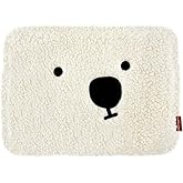 kimhachan Pluffy HACHAN Laptop Pouch [13 inch/15 inch/17 inch] Cute Fluffy Laptop Pouch Case Sleeve for Women (Ivory, 13 inch)