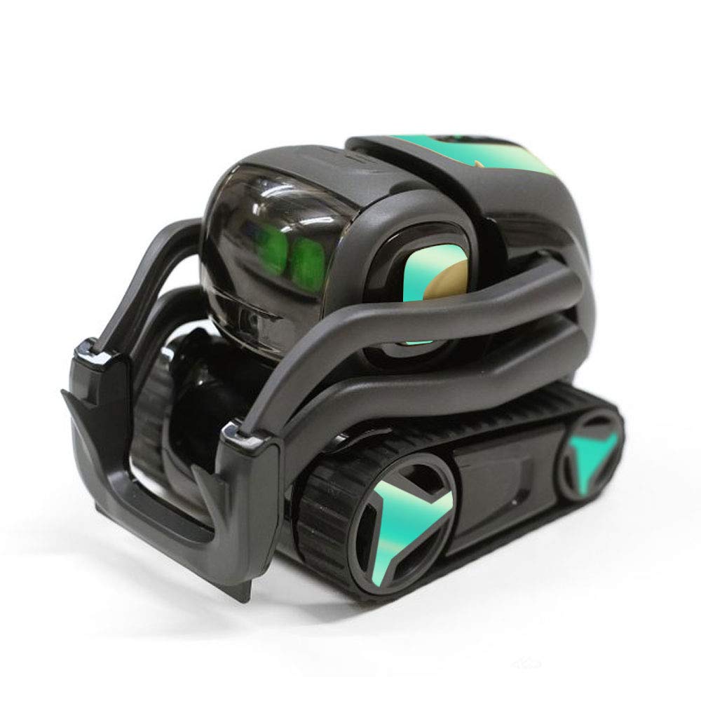 IPG for Vector Robot Face Screen Guard Decoration KIT Include Wheels&Body Set 7 Units Decals with 2 Units Screen Protector (Blue Coral)