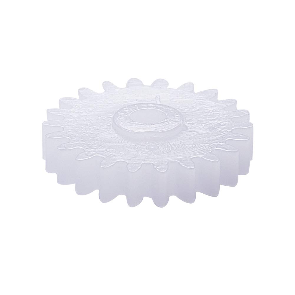 Othmro Plastic Gears, 22 Teeth Motor Gears Model 222A, Plastic Gears for Car Robot Motor