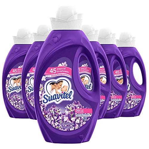 SUAVITEL Fabric Softener, Soothing Lavender, 276 Loads Total, Laundry Supplies, Long Lasting, 46