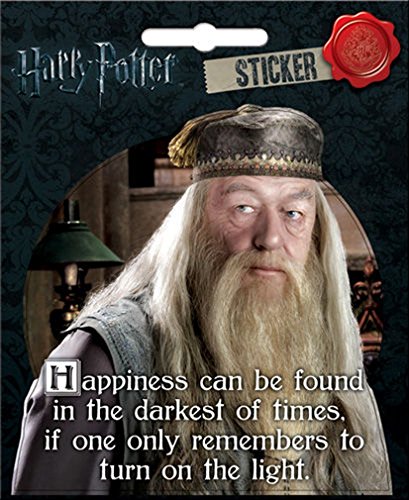 Ata-Boy Harry Potter Dumbledore "…Turn on the Light" Sticker