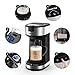 Single Serve Coffee Maker with Milk Frother, 2-Way Coffee Machine for K-Cup Pods & Ground Coffee, Brew and Froth for Cappuccino and Latte, with 20 oz Glass Frothing Mug by Sboly