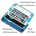 Co-Goldguard Case for iPhone 7 No Screen Heavy Duty for iPhone 8 Case Durable 3 in 1 Hard Cover Dust-Proof Shockproof Drop-Proof Scratch-Resistant Shell (Blue)