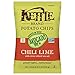Kettle Brand Potato Chips Cooked in 100% Avocado Oil, Chili Lime, 6.5 Ounce (Pack of 12)