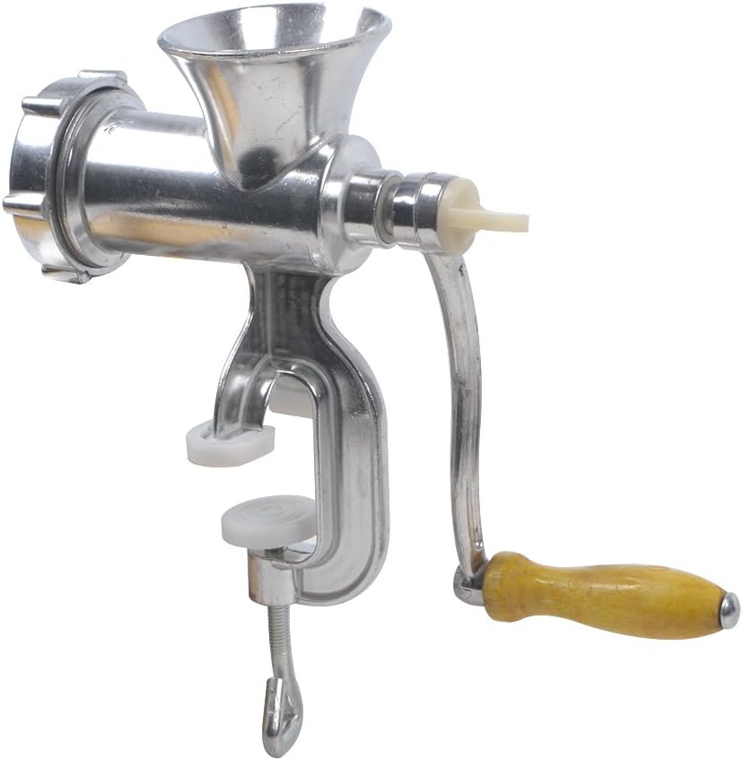 Reelva Heavy Duty Hand Operated Meat Mincer Grinder Kitchen Beef Maker