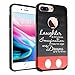 EDEALSAVING Compatible with iPhone 8+ Plus / 7+ Plus Case 2-Piece Armor Case with Flexible Shock Absorption Case & Dreams Laughter Design Cover for iPhone 8 Plus/7Plus /6Plus /6s Plus