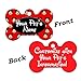 Mickey Double Sided Pet Id Dog Tag Personalized with 4 Lines of Text