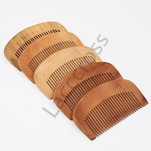 Natural Peach Wood Comb Beard Comb Pocket Size Comb Massage Hair Care Wholesale
