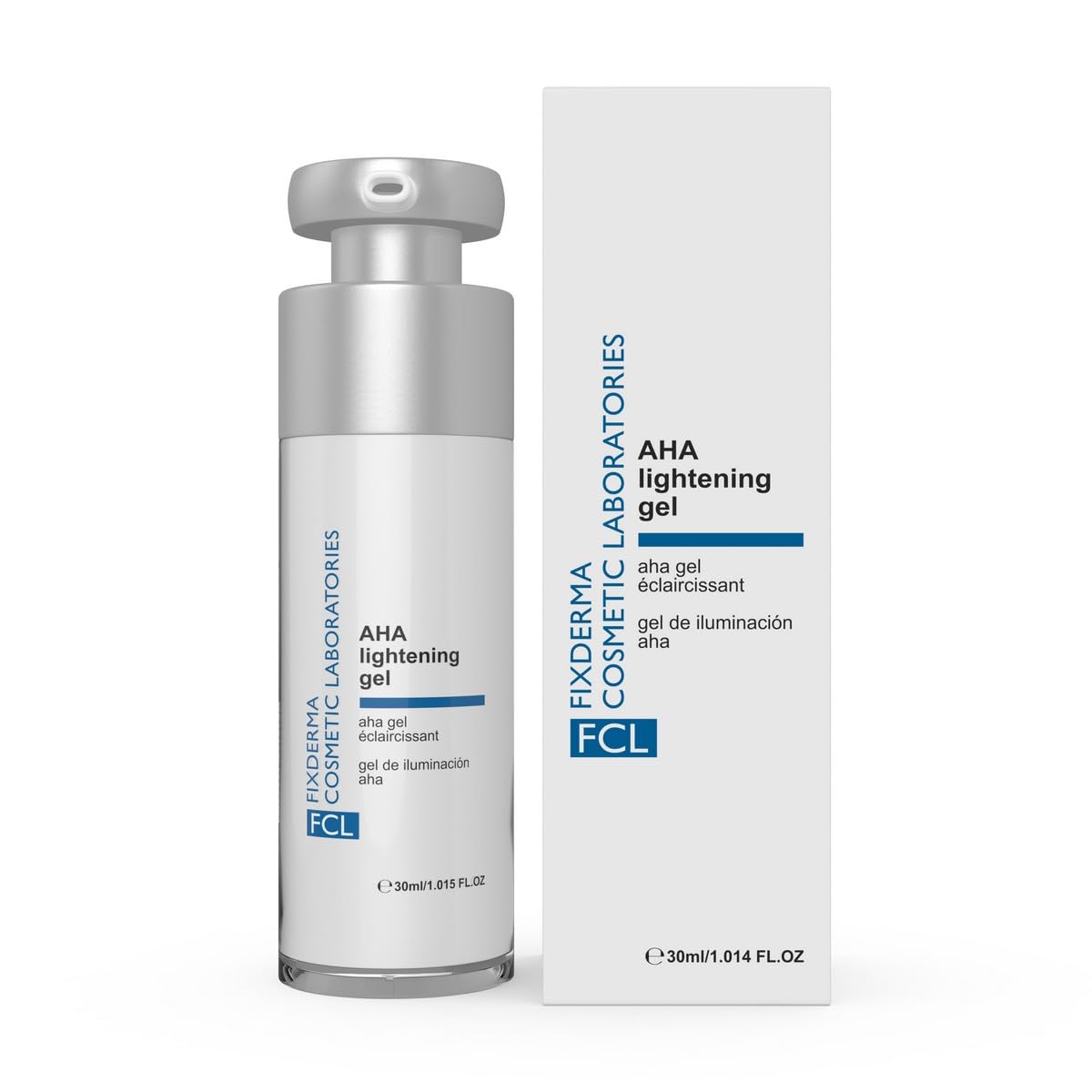 FCL 10% Glycolic Acid + 2% Alpha Arbutin AHA LIGHTENING GEL Serum for Skin lightening | Cream for Dark Spot on Face | AHA Serum for Men & Women | Paraben free - 1.01 FL. OZ