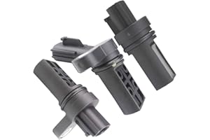 guniang 3x Crankshaft & Camshaft Position Sensor Kits for 2005-2015 Nissan Xterra 4.0L; 2009-2012 SUZUKI Equator