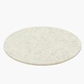 Graf Lantz - Trivets for Hot Dishes - Heat Resistant 100% Merino Wool - Hot Pads for Kitchen, Countertops, Tables, Sizzling Dishes, Pots &amp; Pans - Home Decor, Kitchen Accessories - 12", Heather White