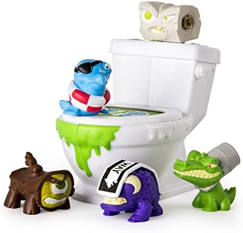 Flush Force Series 1 Filthy 5 Pack Collectible Figures (Colorstyles May Vary)