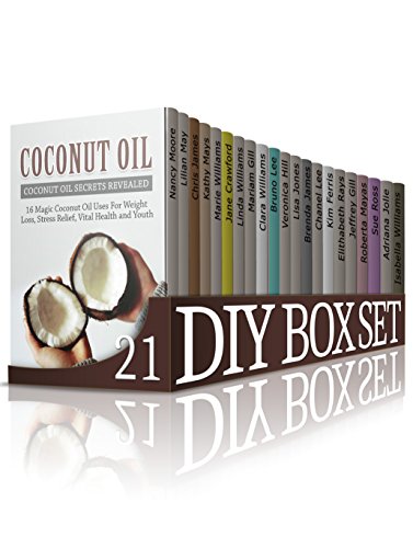 DIY Box Set 21 Books: Ultimate Guides to Essential Oils, Coconut Oil, Beekeeping, Candle Making, DIY Gifts, Origam, Quilting for Beginners, Sewing for Beginners, Pencil Drawing and much more! by [Mays, Kathy, Hill, Veronica, Lee, Bruno, Jolie, Adriana, Williams, Linda, Williams, Clara, Lee, Chanel, Rays, Elithabeth, Mayas, Roberta, Moore, Nancy]