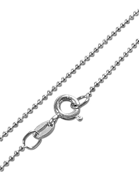 Kugelketten 1,2 mm, 925 Silber