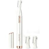 Eyebrow Trimmer for Women, Personal Groomers Battery Operated Face Razor | Personal groomers face trimmer, facial hair remover for women, peach fuzz and upper lip touch ups
