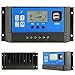PWM 40A Solar Charge Controller,Intelligent USB Port Display 12V/24V Auto Charge Regulator