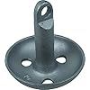 Attwood-9942-1-Cast-Iron-Steel-Mushroom-Anchor-10-Pounds-Aluminum-Plated-Silver-Finish