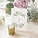 Bliss Collections Greenery Wedding Table Numbers, 1-25, Centerpiece Decorations, Double Sided 4x6 Calligraphy Design, Numbers 1-25 and Head Table Card Included