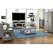 Ameriwood Home Carver Electric Fireplace TV Stand for TVs up to 60