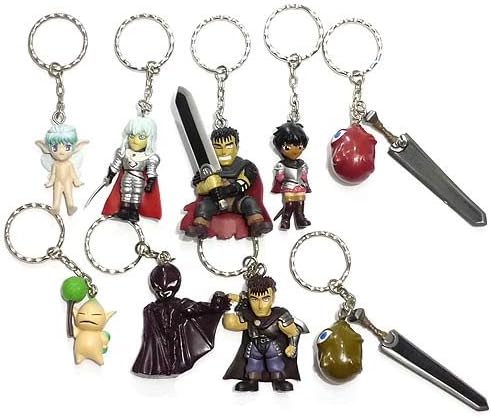 Amazon ベルセルク フィギュアキーホルダー 全9種セット フィギュア ドール 通販