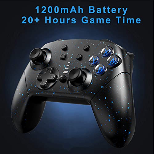 Switch Pro Controller Wireless for 1200mAh Long Time