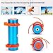 TOMTOP 4GB Swimming Diving Water Waterproof MP3 Player FM Radio Earphone Blue