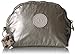 Kipling Zadok Metallic Cosmetic Bag Cosmetic Bag, Cloud Grey Metallic, One Size