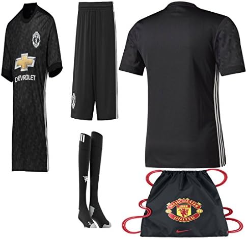 Manchester United 2017 2018 17 18 Kid Youth REPLICA Jersey Kit (Shirt, Short, Socks, Bag) 1 to 12 Yrs Old(K20 (3 - 4 Yrs Old))
