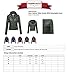 MBE Women's Faux Leather Rider Jacket With Detachable Hood