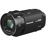 Panasonic HC-V800K FHD Cinema-like Camcorder, 24x Leica Dicomar Lens, 1/2.5" Bsi Sensor, Three O.I.S. Stabilizer Systems,Blac