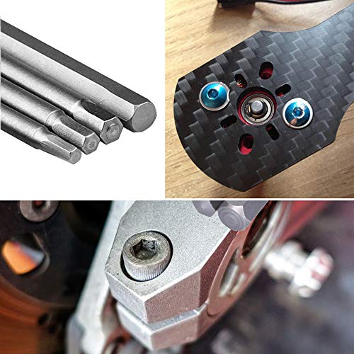 image for Yakamoz 16Pcs 4-in-1 Multi Long Magnetic Screwdriver Bit Set with 1/4