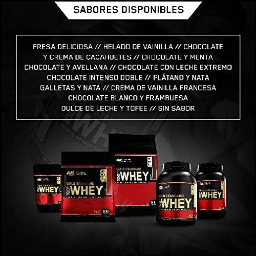 Optimum Nutrition ON Gold Standard 100% Whey Proteína en Polvo ...