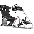 Extreme Sim Racing Wheel Stand Cockpit SXT V2 Racing Simulator - Racing Wheel Stand WHITE Edition For Logitech G25, G27, G29, G920, Thrustmaster And Fanatec - WHEEL LOCKS INCLUDE