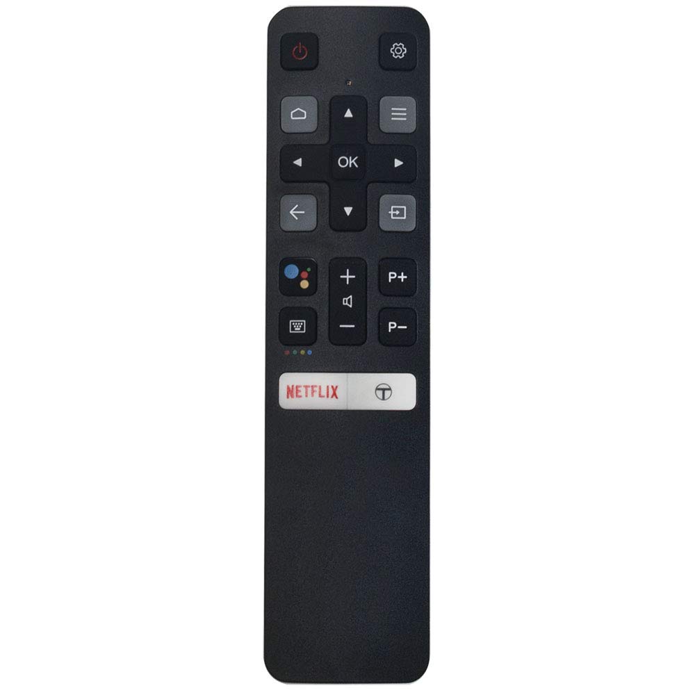 VINABTY 06-BTZNYY-ADRC802V Remote Control replacement fit for Hitachi TCL Smart TV 32S6500S 32A323 43S6500 55P8S 43S6510FS 49S6500 40S6500FS 49S6800FS 32A325 40S6800 40S6800FS 49S6800 06-BTZNYY