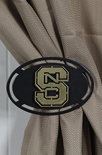 Henson Metal Works North Carolina State Curtain Tieback Set