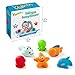 Vaitoys Baby Bath Toys Toddler Toys for 0 1 2 3 Year Old Boys Girls Bathtub Time Fun Educational Enhance Babies Children Thinking and Creativity
