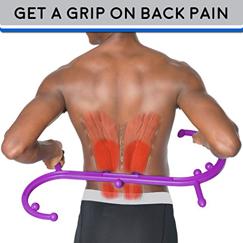 Body Back Buddy Original Trigger Point Therapy Self Massage Tool w/ Usage Poster – Back & Neck Acupressure Massager, Myofascial Release Tool & Deep Muscle Massage Stick by Body Back Company