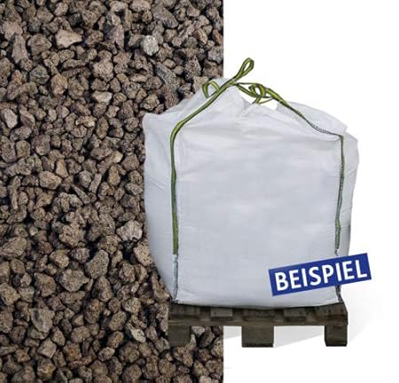 Hamann Lava-Mulch Rot 8-16 mm Big Bag 600 l LAVAMULCH MULCH EIFEL LAVA ALTERNATIVE ZU RINDENMULCH