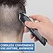 Pro Outliner Hair Beard Trimmer with T-Blade, BESTGOMG Cordless Hair Beard Mustache Body Grooming Kit with USB Rechargeable Lithium Ion and LED Display, for Contouring Shaving, Sculpting and Trimming