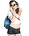 Ababalaya 3D Print Drawstring Backpack Rucksack Shoulder Bags Gym Bag, Star