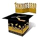 Grad Cap Card Box Centerpiece - Graduation Party Supplies 2019 - Congrats Decorations